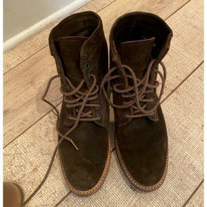 Amala Suede Dark Olive